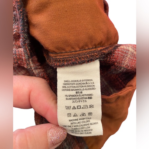 NWT Free People Red Combo Plaid Pants - Picture 4 of 9